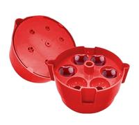 Cherry Pitter Multiple, Kitchen Cherry Jam Multi-Pitter Tool,Diseño portátil de pintoresco de cereza rápida: ahorre tiempo y espacio para mermelada de frutas multifunción