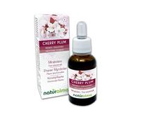 Cherry plum o Cerasífera (Prunus cerasifera) Flores emocionales o Flores de Bach Naturalma - Gotas 30 ml - Extracto líquido sin alcohol - Esencias florales - Vegano