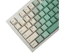 Cherry Profile Green Gradient Dye Sub Keycaps PBT Key Caps para TKL 61 64 68 75 87 96 104 108 Keychron MX Keyboard
