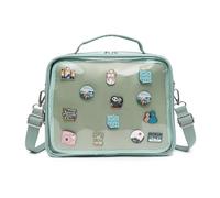 CHERRY SAUCE Dopamine Color Ita Bag - Mochila tipo bandolera Oxford, 30-verde, 11.5 x 8 x 1 inches, Mochilas Tote