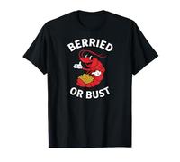 Cherry Shrimp Breeder Berried Or Bust Aquarium Hobby Camiseta