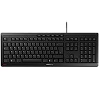 Cherry stream teclado usb qwerty inglés del reino unido negro