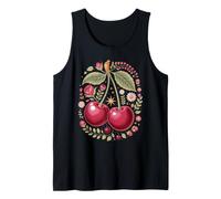 Cherry Sweet Little Stone Fruit Cherry Lover Camiseta sin Mangas