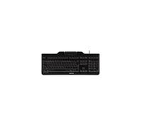 Teclado cherry kc 1000 sc lector de tarjeta chip integrado dni usb negro