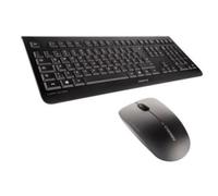 Cherry Teclado+Raton INALAMBRICO Ingles DW3000 NEG
