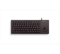 Cherry teclado trackball xs, diseño italiano, teclado qwerty, teclado