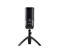 CHERRY UM 3.0 MICROPHONE SERIES, Micrófono USB para Podcast, Streaming, Home Office, Patrón Polar Cardioide, Conector para Auriculares, Compatible con PC/Mac/PS4/PS5, Negro