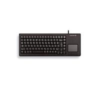 Cherry XS Touchpad Keyboard - Teclado (PS/2, Gris, cURus, c-tick, VCCI, CE, FCC, VDE, BSMI, 2,5m, 35 mA, 0-60 °C)