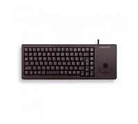 CHERRY G84-5400 XS, Teclado Compacto con Trackball, Distribución Española (QWERTZ), Con Cable (Puerto USB-A), Interruptores Mecánicos CHERRY ML, Negro