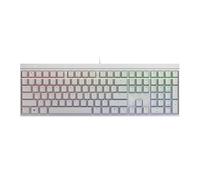 Cherry Xtfy MX 2.0S Teclado mecánico para juegos con cable con nuevos interruptores MX2A. (blanco, azul MX2A)