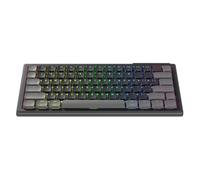 Cherry XTRFY K63W Pro Compact Ultra-Wideband, Mecánico 70% Teclado para Juegos de Perfil bajo, conexión inalámbrica UWB, 8000 Hz, MX LP 2.0 Red, Recargable, Diseño US (QWERTY), Negro