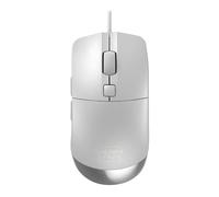 CHERRY XTRFY M50, Ratón Ligero con Cable para Juegos, Forma Ergonómica para una Comodidad y un Control Óptimos, 5 Perfiles integrados, Puerto USB-A, Blanco