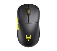 CHERRY XTRFY M68 Pro Wireless, Ratón Inalámbrico Ultra Rápido para Juegos, 2,4 GHz, Ratón 8K, Forma Simétrica con Parte Frontal Plana, Edición Vitality