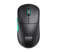 CHERRY XTRFY M68 Wireless, Ratón Inalámbrico Ultraligero para Juegos, 2,4 GHz, Optimizado para E-sports, Forma Simétrica con Parte Frontal Extra Baja, Negro