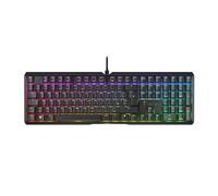 CHERRY XTRFY MX 3.1, Teclado Gaming mecánico, distribución de teclado inglés UK (QWERTY), iluminación RGB, carcasa de aluminio, conexión USB-A, switches MX2A RED, negro