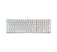 CHERRY XTRFY MX 3.1, Teclado Gaming mecánico, distribución de teclado inglés UK (QWERTY), iluminación RGB, carcasa de aluminio, conexión USB-A, switches MX2A RED, blanco