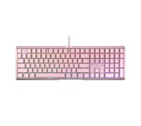 CHERRY XTRFY MX 3.1 Teclado mecánico para juegos con cable | Nuevos interruptores MX2A (rosa, MX2A marrón)