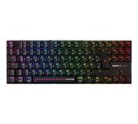 Cherry XTRFY MX 8.2 Pro TMR Teclado inalámbrico para Juegos QWERTZ alemán | Teclado magnético/mecánico, formato TKL, interruptores Cherry MK Crystal personalizables, intercambiables en caliente