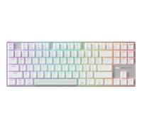 Cherry XTRFY MX 8.2 Pro TMR Wireless, Magnético/Mecánico Teclado para Juegos TKL, Diseño de EE. UU. (QWERTY), Intercambiable en Caliente Cherry MK Crystal Interruptores, Blanco