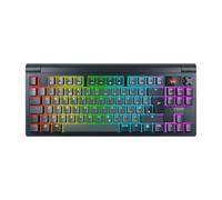CHERRY XTRFY MX 8.3 TKL Wireless, Teclado Mecánico Gaming Sin Bloque Numérico, Disposición UK (QWERTY), Switches Hot Swappable MX2A Red, Starfall Grey