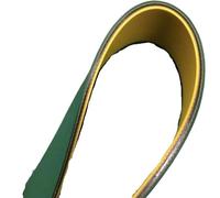 Cherrynight XLJP 1 Unidad de Correa de Nailon Plana, Espesor de transmisión de 2mm perímetro: 800mm-3600mm, Correa de transmisión Plana de Hoja de Nailon Amarillo-Verde(1250 * 50 * 2)