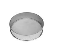 Cherrynight XLJP Tamiz de Acero Inoxidable 304 de 30 cm de diámetro y 10 cm de Altura for máquina vibratoria eléctrica, Malla de 10 a 300(200 Mesh)