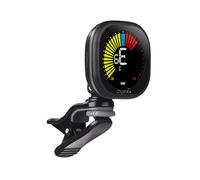 Cherub Afinador Electrónico Automático 670 para Guitarra con Pantalla LED A Color, Recargable para Ukelele y Violín.
