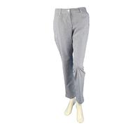 Chervo Golf Pantalones Mujer Estación Sol Bloquear Azul de Rayas 23E Gr.36 Nuevo