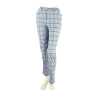 Chervo Golf Pantalones Mujer Sorrento Sol Bloque De Azul Cuadros 80E Gr.36 Nuevo