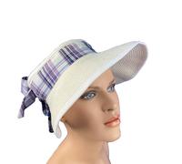 Chervo Gorra Golf Visor Vichy Color Lila Blanca 94E Talla Unica