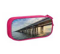 Chesapeake Bay Bridge - Estuche para lápices de gran capacidad, estuche para lápices, estuche para lápices para niñas y niños, adolescentes, mujeres y hombres, color, 5.0cm*10.5cm*20.5cm, Estuche para lápices