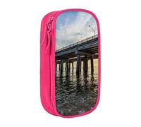 Chesapeake Bay Bridge - Estuche para lápices de gran capacidad, estuche para lápices para niñas y niños, adolescentes, color, 5.0cm*10.5cm*20.5cm, Estuche para lápices