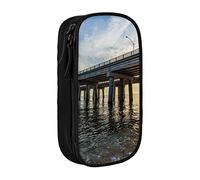 Chesapeake Bay Bridge - Estuche para lápices de gran capacidad, estuche para lápices para niñas y niños, adolescentes, color, 5.0cm*10.5cm*20.5cm, Estuche para lápices