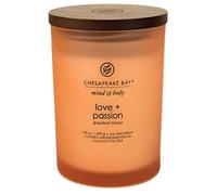 Chesapeake Bay Candle PT31905 Scented Candle, Love + Passion (Grapefruit Mango), Medium, Home D cor