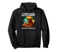 Chesapeake Bay Retriever Amante Trabajo Duro Divertido Chesapeake Sudadera con Capucha