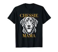 Chesapeake Bay Retriever Chessie Mama Dog Mom Mujer Camiseta