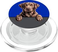 Chesapeake Bay Retriever, Divertido Amante de los Perros Chessie Que se asoma PopSockets PopGrip para MagSafe
