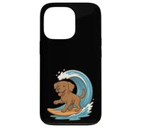 Chesapeake Bay Retriever, Surfista, Divertido Perro, mamá y papá Carcasa para iPhone 13 Pro