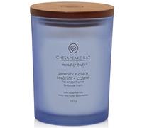 Chesapeake Bay Vela perfumada | Serenidad + Calma (lavanda y tomillo) Vela de aromaterapia mediana | Tiempo de combustión: hasta 57 horas | Colección Mente y Cuerpo | Regalos para mujeres