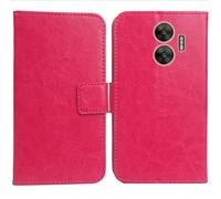 Cheshaoping Flip PU Leather Case para Hammer Blade V 5G / Hammer Force 5G 6.59" Funda De Carcasa Cartera De Cuero Billetera Cover Piel (Rosa)