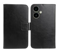 Cheshaoping Flip PU Leather Case para SPC Zeus 2 Pro + 6.1" Funda De Carcasa Cartera De Cuero Billetera Cover Piel (Negro)