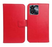 Cheshaoping Flip PU Leather Case para SUNTAK Mojo 6.74" Funda De Carcasa Cartera De Cuero Billetera Cover Piel (Rojo)