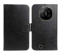Cheshaoping Flip PU Leather TPU Silicona Case para DOOGEE Fire 3 MAX 4G 5.5" Funda De Carcasa Cartera De Cuero Billetera Cover Piel (Negro)