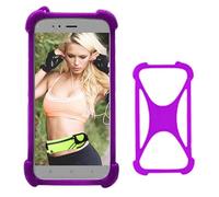 Cheshaoping Funda Caso Teléfono TPU Silicona Phone Case para QUBO Big1 Plus 6.26" Carcasa Proteccion Cover Bumper Purple