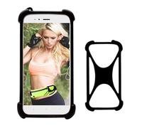 Cheshaoping Funda Caso Teléfono TPU Silicona Phone Case para QUBO X668 6.53" Carcasa Proteccion Cover Bumper Black