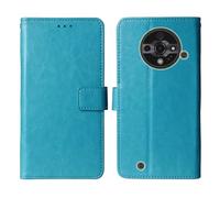 Cheshaoping Soporte Funda Leather Case para Ulefone Armor X31 Pro 5G 6.56" Carcasa Protección Flip Billetera Ranuras Tarjetas PU Cuero Cover (Azul)