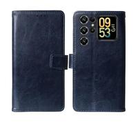 Cheshaoping Soporte Funda Leather TPU Silicona Case para OUKITEL C62 Pro 6.88" Carcasa Protección Flip Billetera Ranuras Tarjetas PU Cuero Cover (Azul Oscuro)