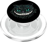 Cheshire Alice Cat Todos Estamos Locos aquí país de Las Maravillas PopSockets PopGrip para MagSafe