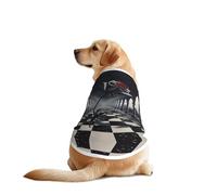 Chess and Roses - Chaleco para perro, transpirable, refrescante, para perros grandes, protección solar, uso cómodo para Golden Retriever, Husky, Alaska, actividades al aire libre, talla 3XL