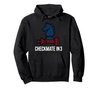 Chess Checkmate In 3 Knight Defeats King Sudadera con Capucha